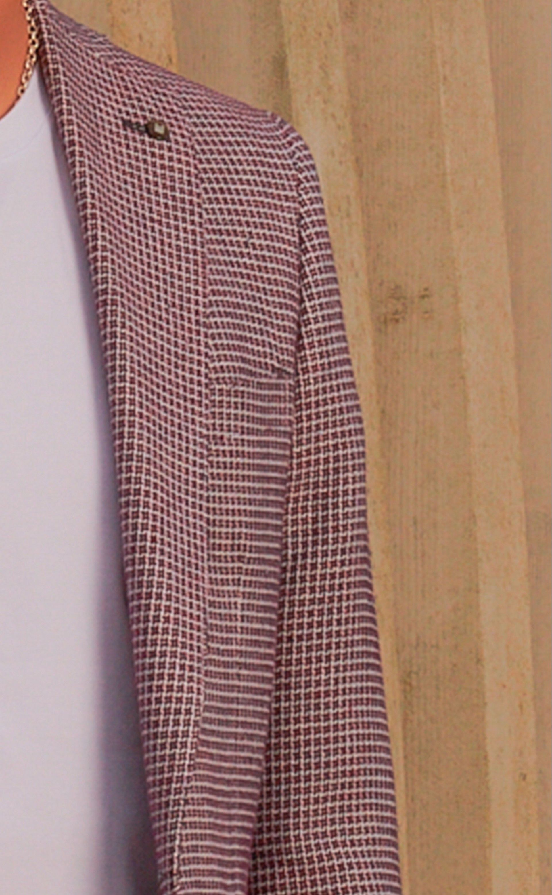 Blazer EVOLUTION bordeaux jacquard