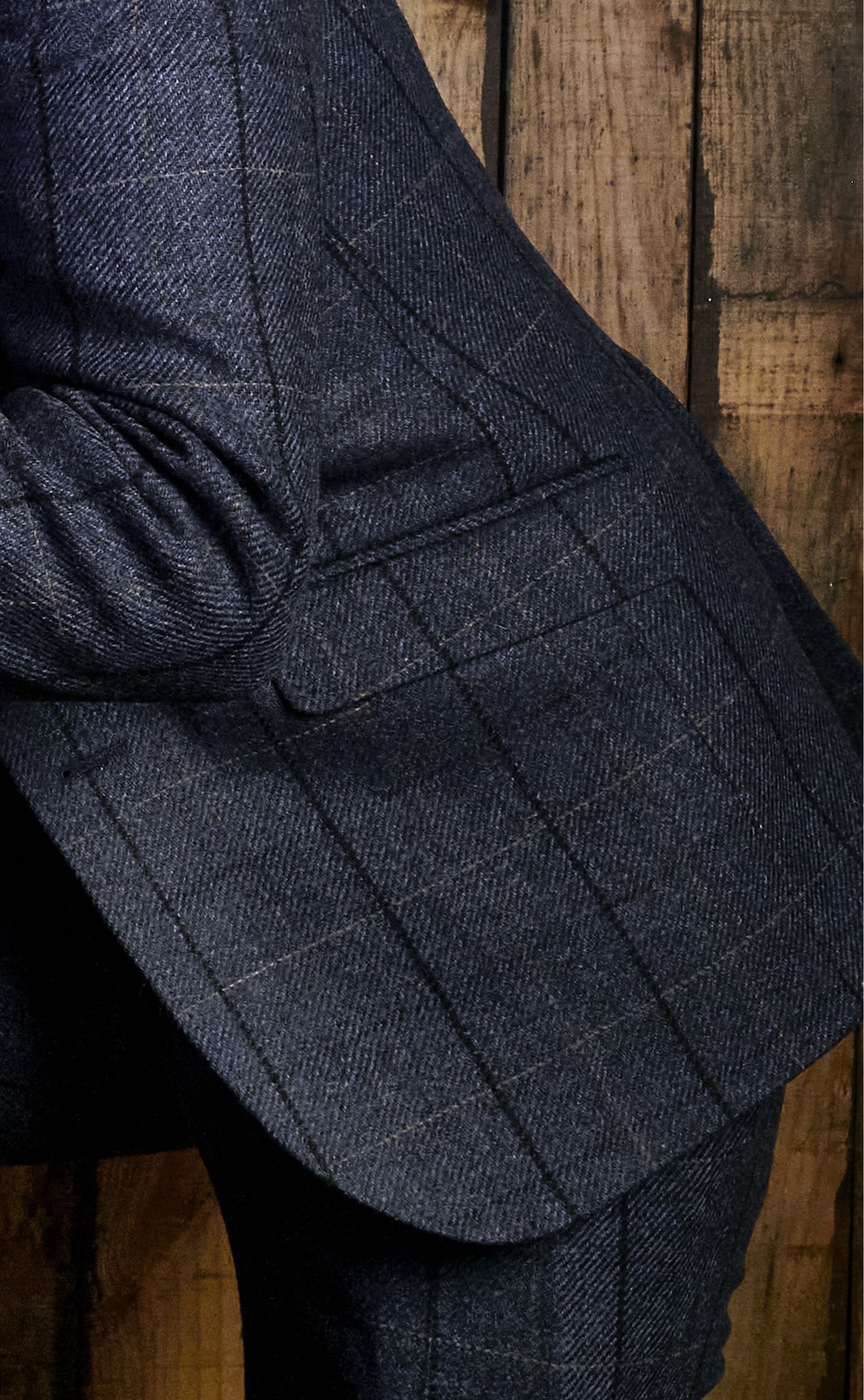 Casaco Timeless Xadrez Cinza