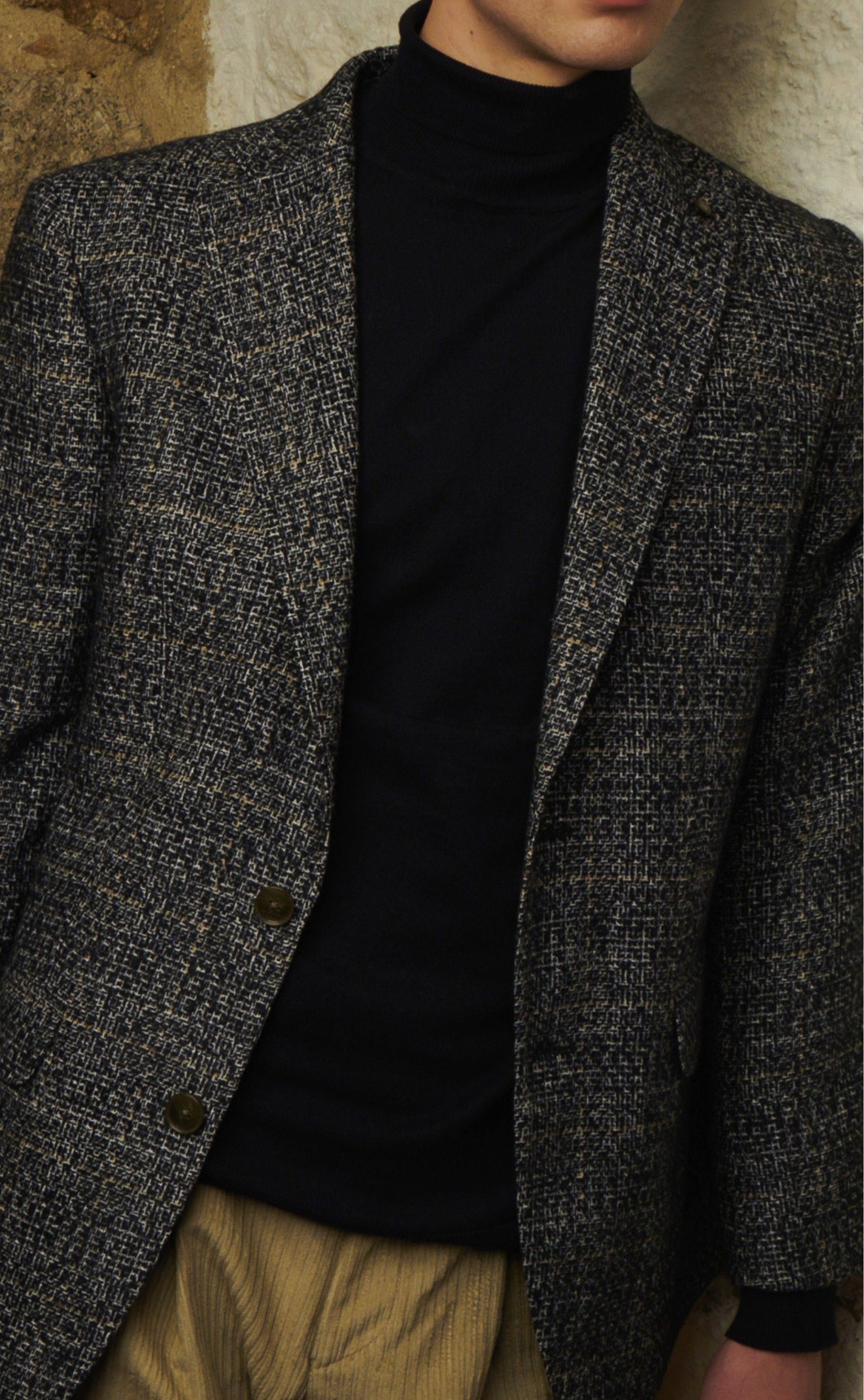 Casaco Evolution Prince of Wales Cinzento