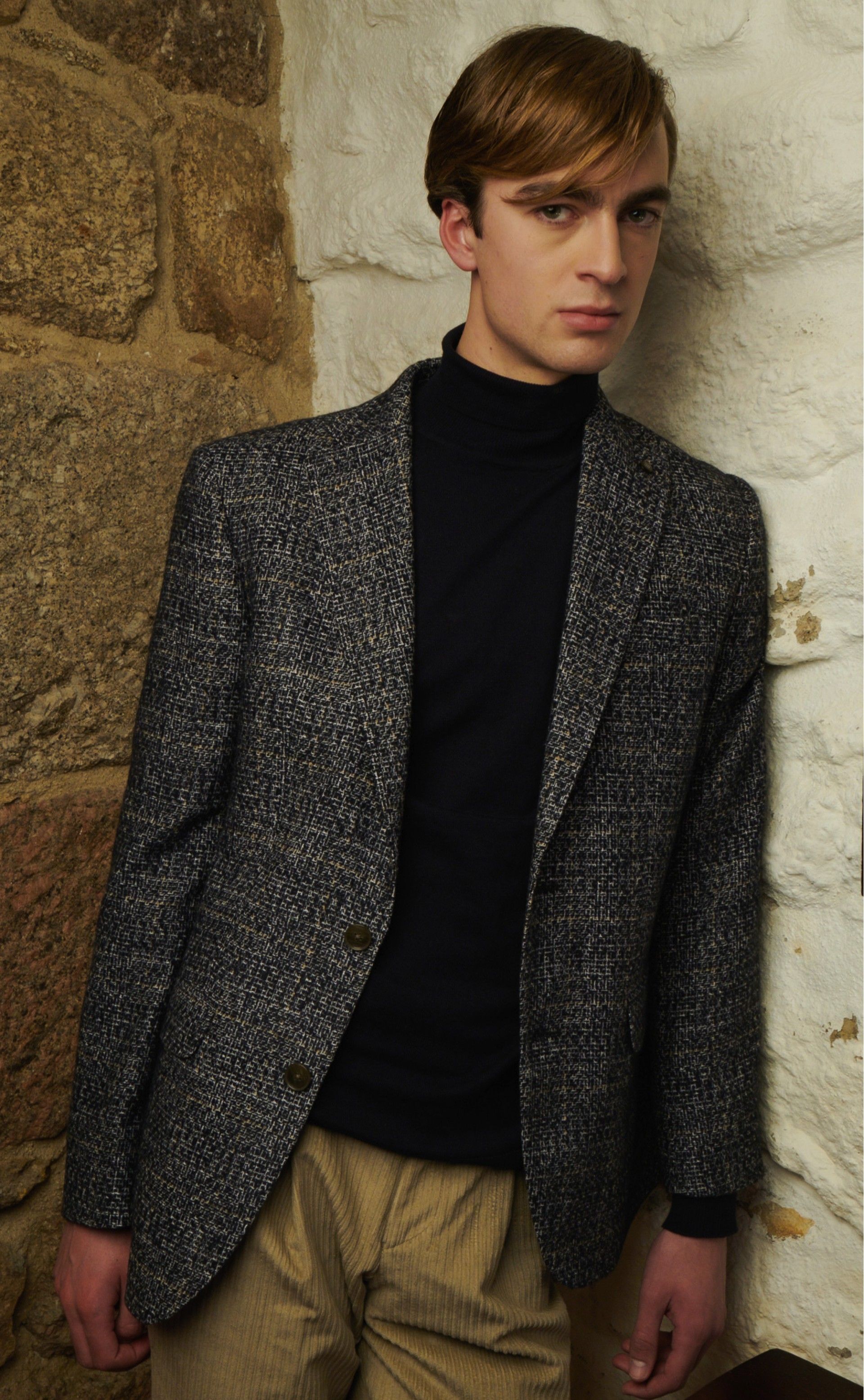 Casaco Evolution Prince of Wales Cinzento