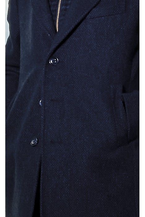 TIMELESS dark blue overcoat