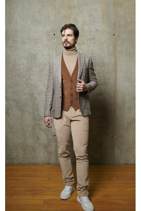 Brown Corduroy Evolution Waistcoat