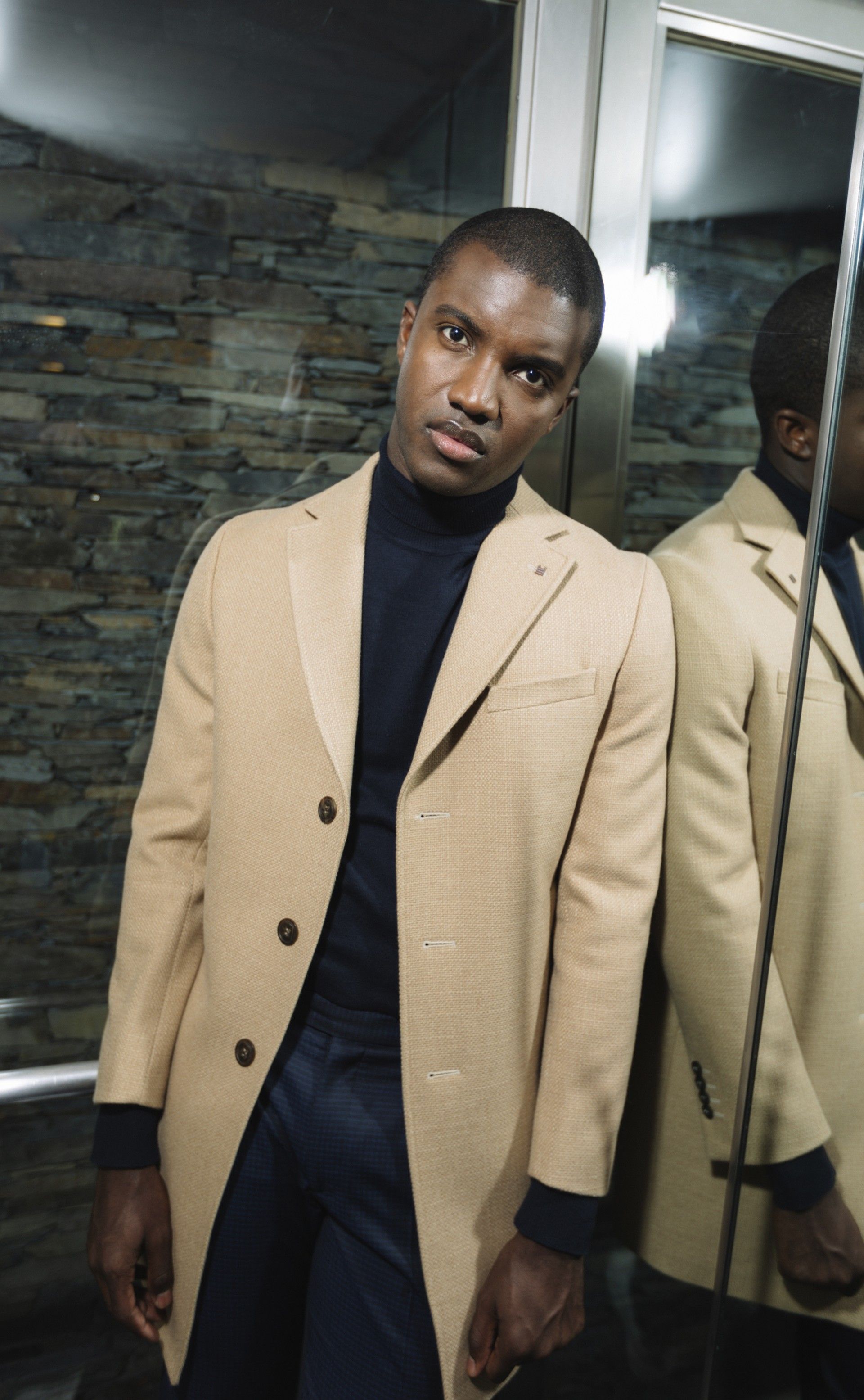 Sobretudo Boyd camel