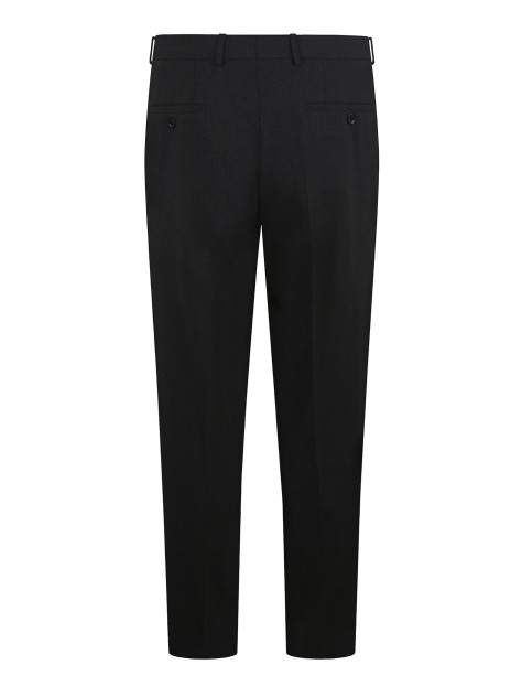 Tailored Fit Charcoal Grey Stretch Trousers