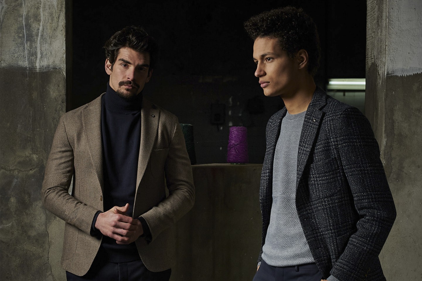 Traditional and avant-garde men