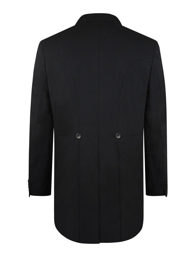 TAILORED FIT Black Plain TAIL
