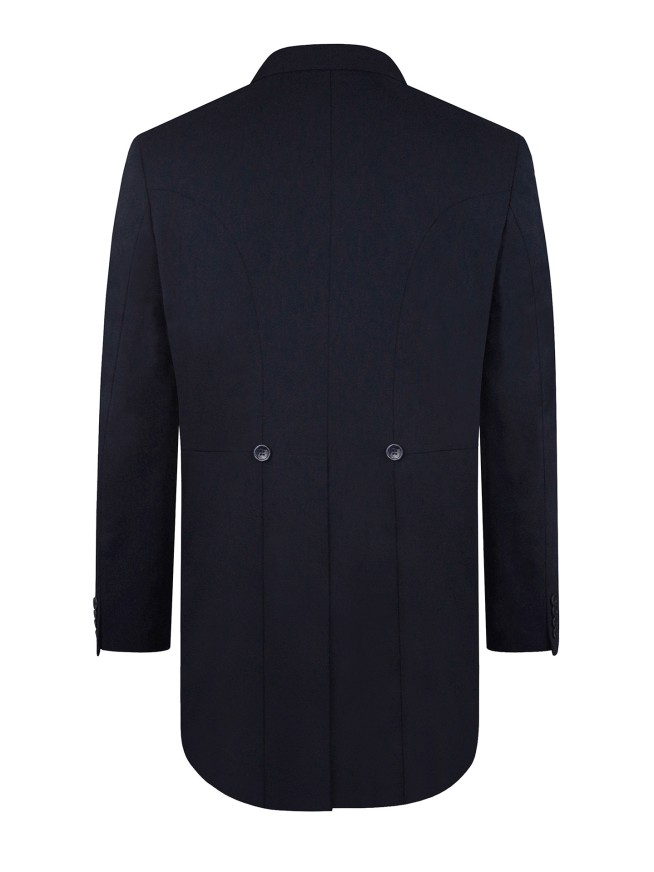 TAILORED FIT Blue Plain TAIL