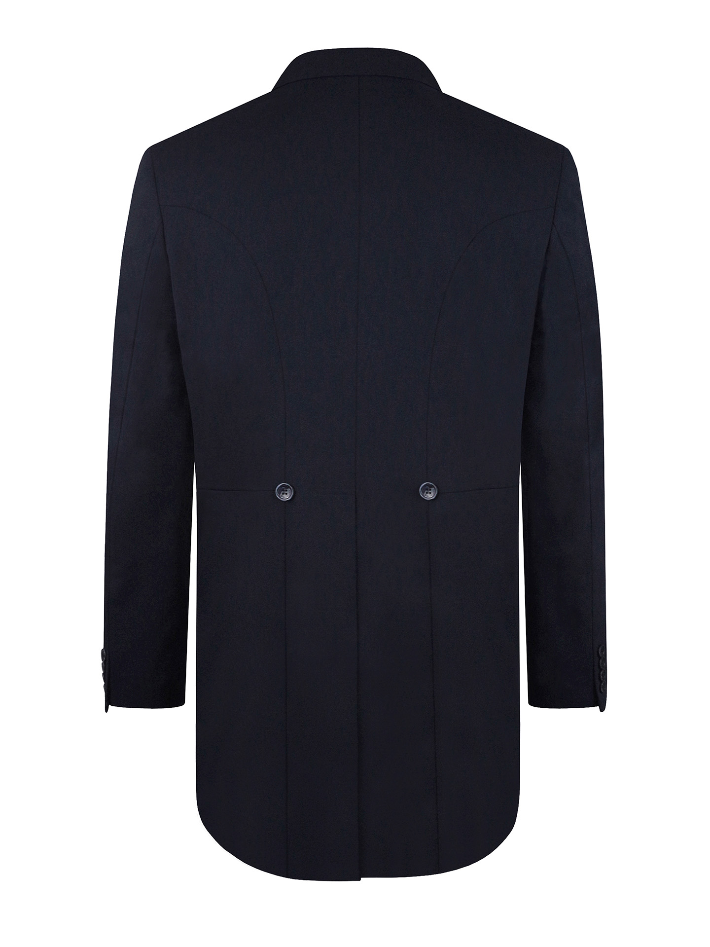 TAILORED FIT Blue Plain TAIL