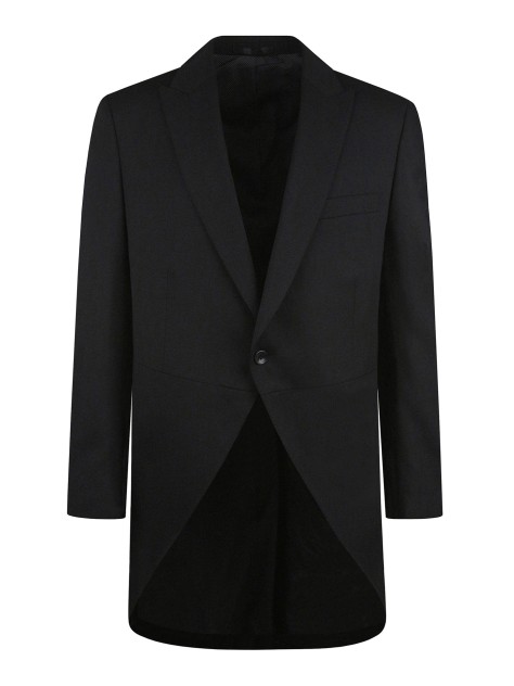 Tailored Fit Black     Stretch  Tailcoat