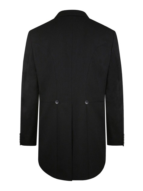 Tailored Fit Black Plain TAIL