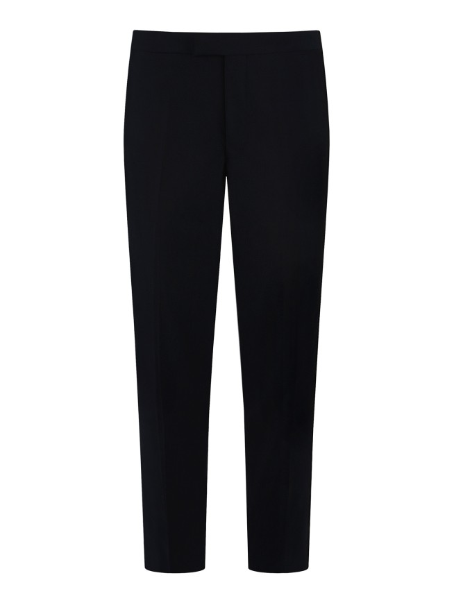 Tailored Fit Black       Trousers