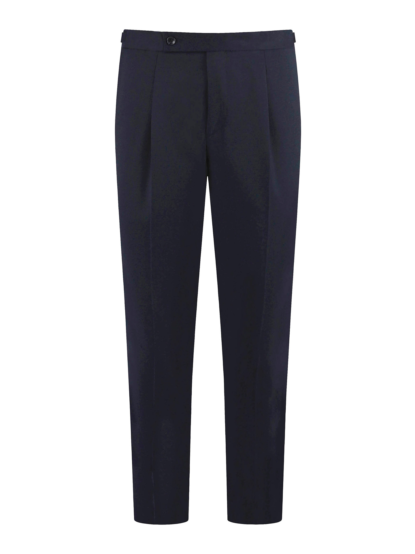 Slim Fit Navy Blue    Italian Fabric  Trousers