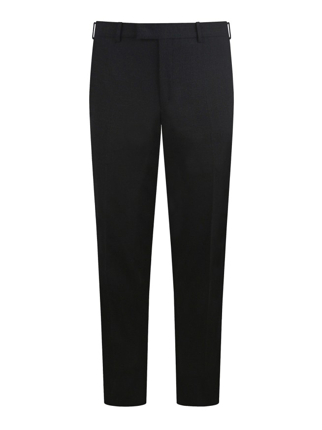 Tailored Fit Charcoal Grey   Stretch  Trousers