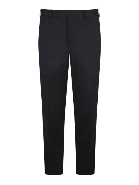 Tailored Fit Charcoal Grey Stretch Trousers