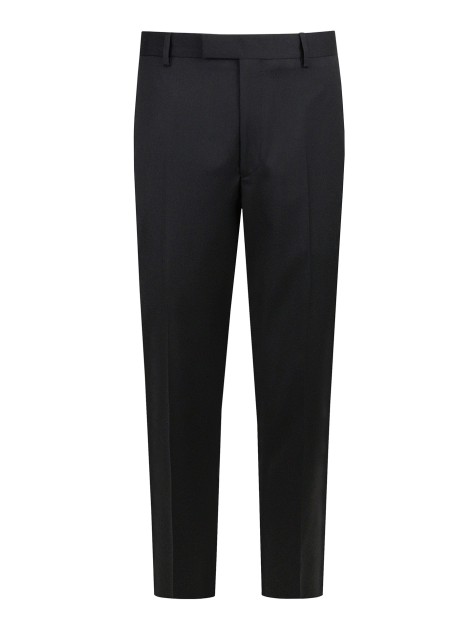 Regular Fit Black Stretch Trousers