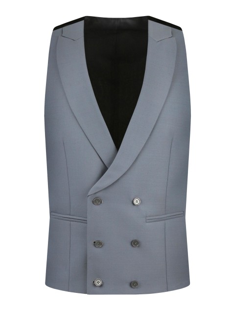 Tailored Fit Light Grey       Waistcoat
