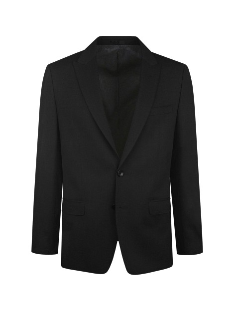 Slim Fit Black     Stretch  Jacket