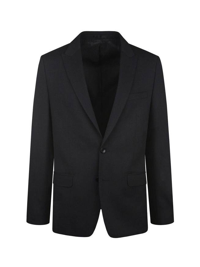 Slim Fit Charcoal Grey   Stretch  Jacket