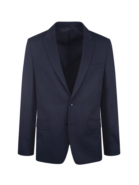 Slim Fit Navy Blue    Stretch  Jacket - Image product