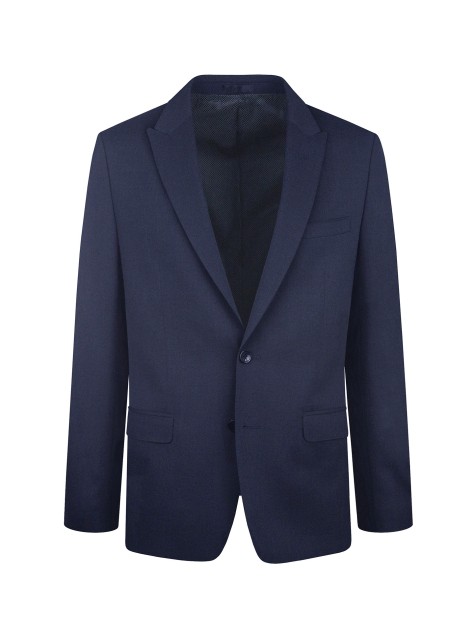 Slim Fit Blue Stretch  Jacket