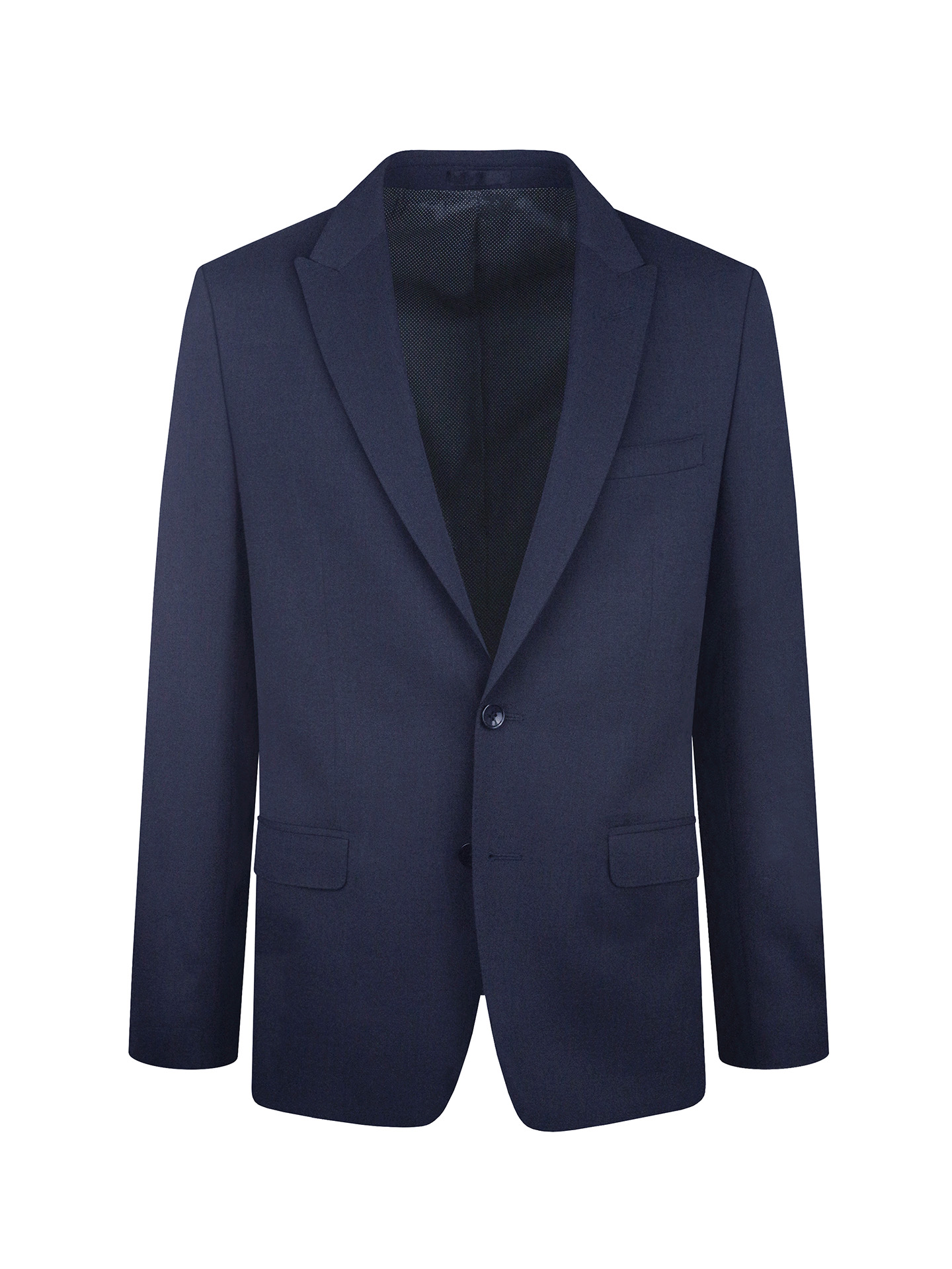 Slim Fit Blue Stretch Jacket