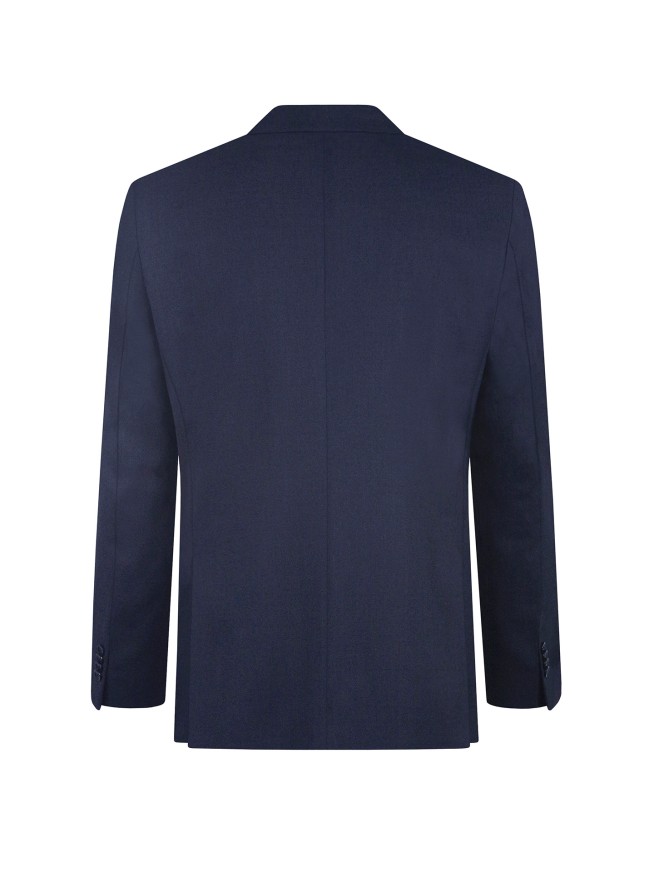 Slim Fit Blue Stretch  Jacket