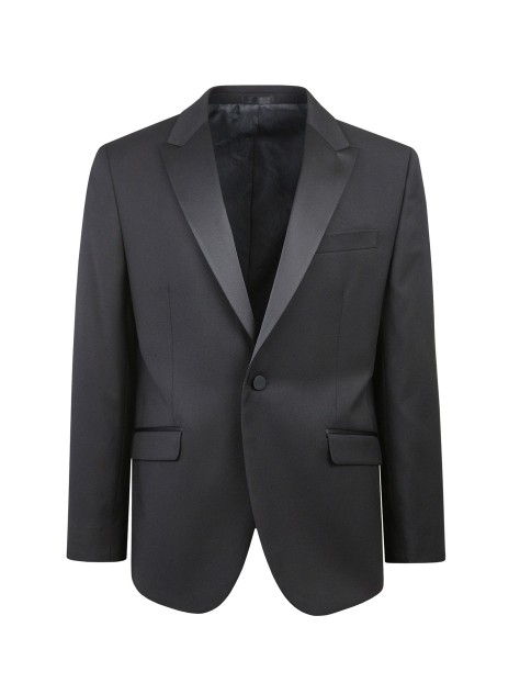 Regular Fit Black Stretch Jacket