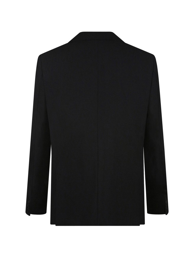 Tailored Fit Black Stretch Jacket