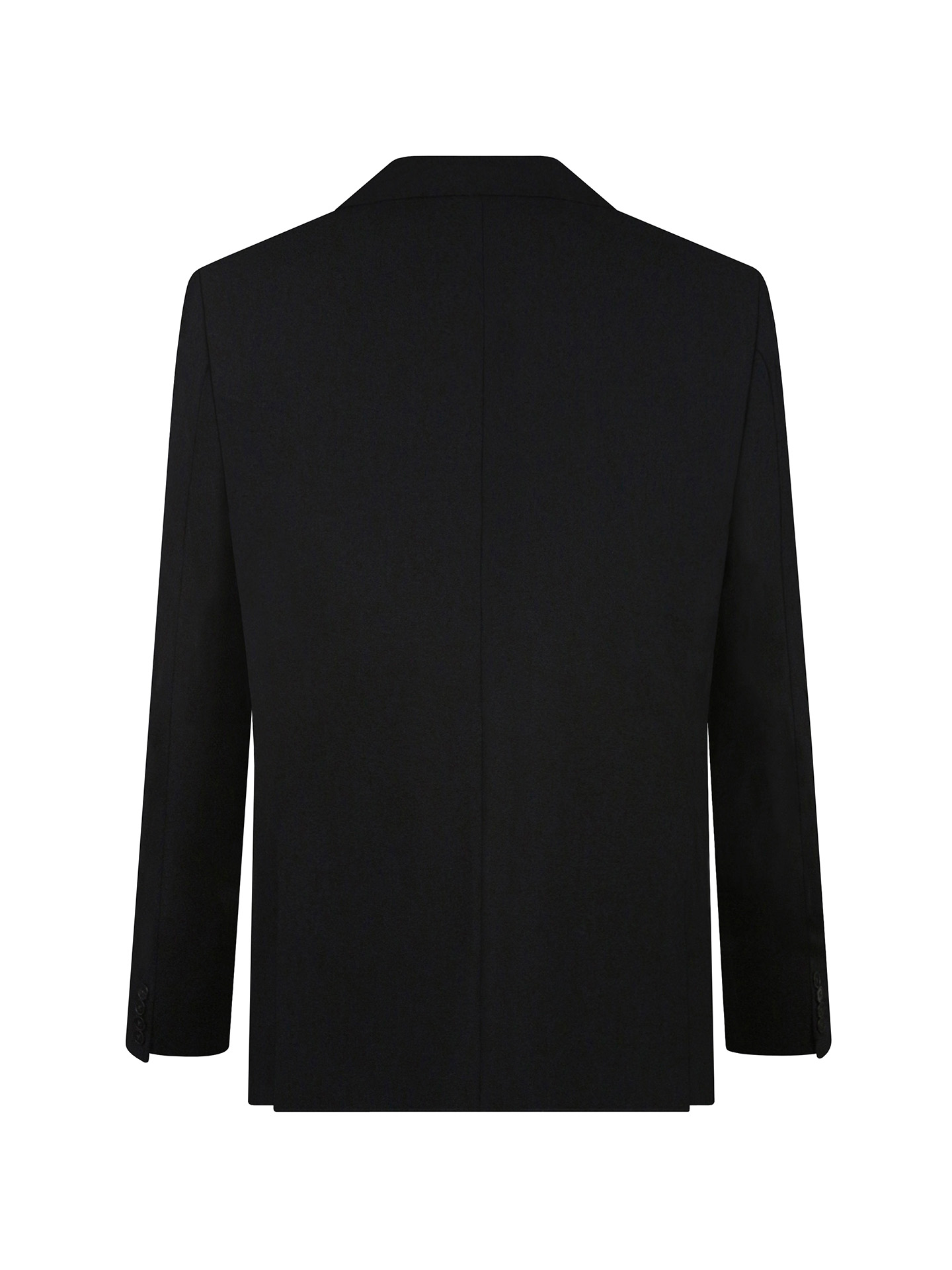 Tailored Fit Black Stretch Jacket