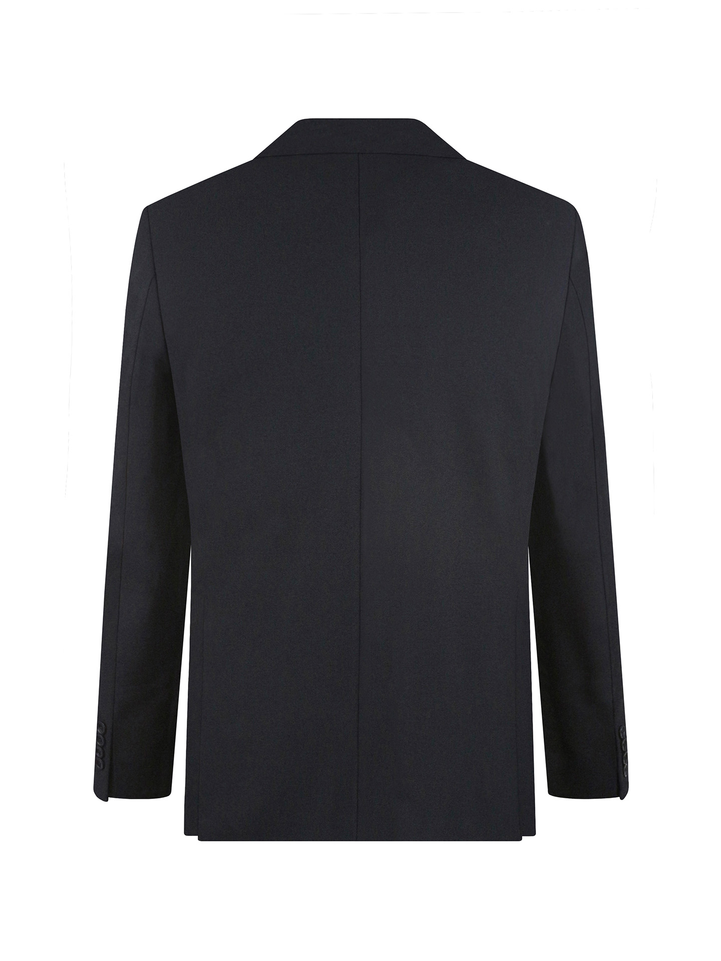 Tailored Fit Navy Blue Stretch Jacket