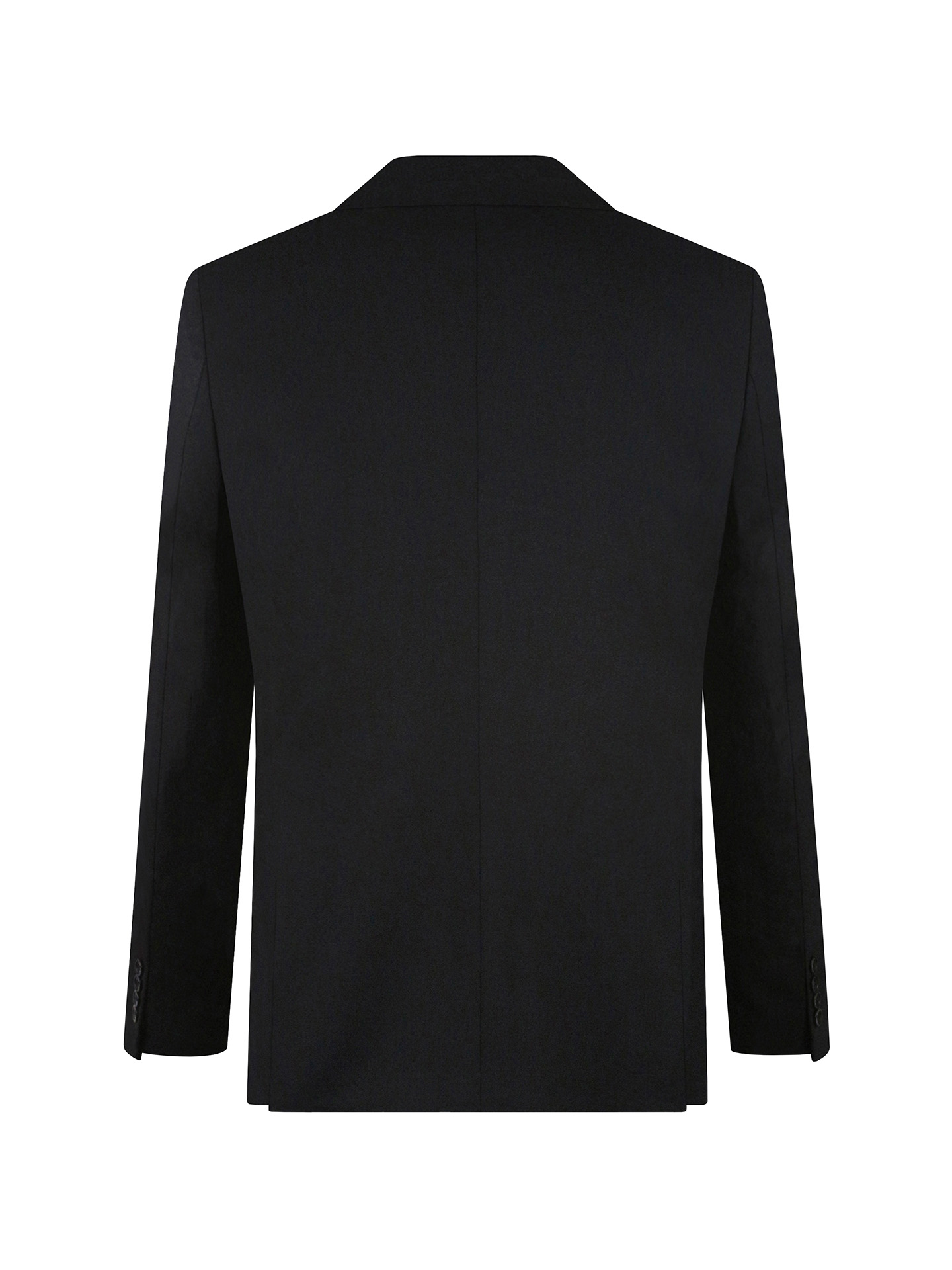 Tailored Fit Black Stretch Jacket