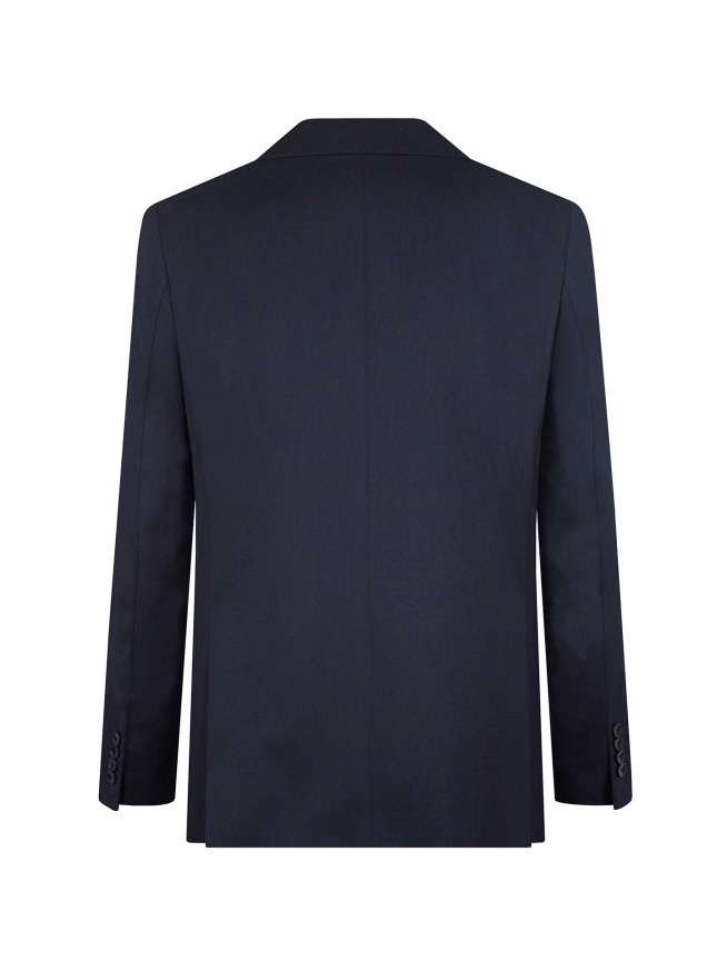 Tailored Fit Navy Blue    Stretch  Jacket