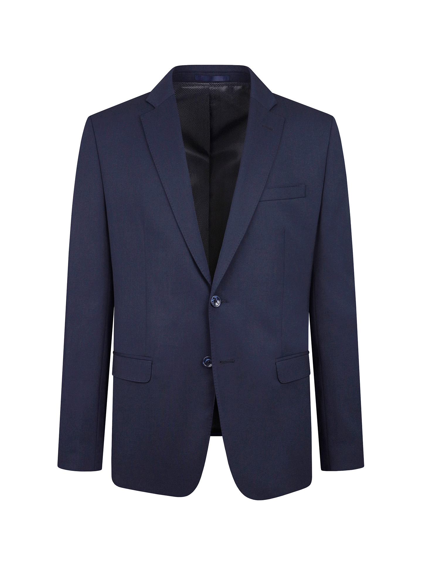 Tailored Fit Blue Stretch Jacket