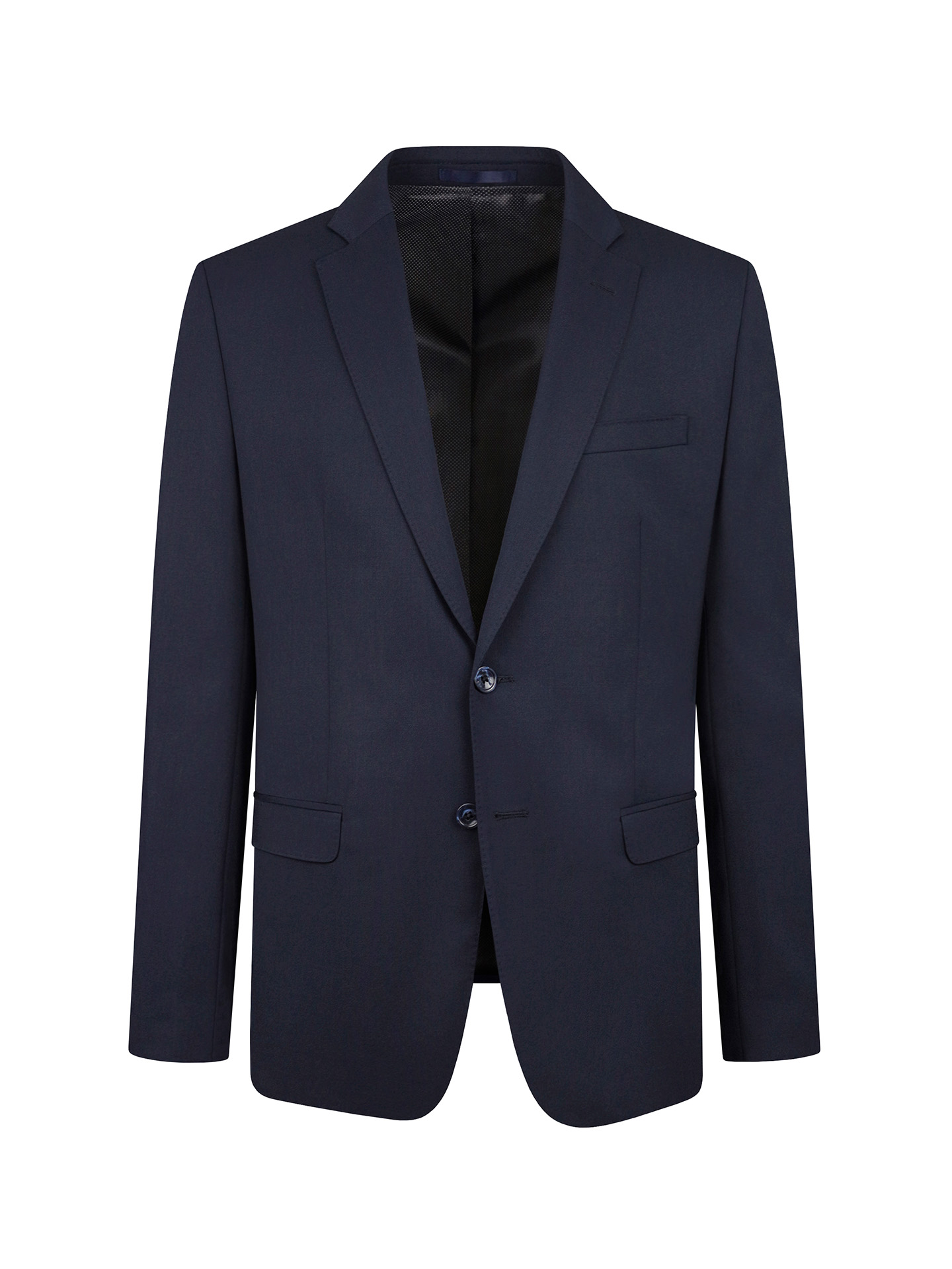 Tailored Fit Navy Blue    Stretch  Jacket