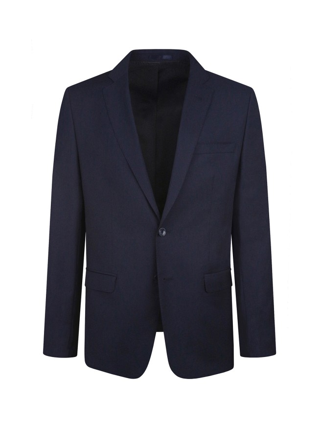 Tailored Fit Navy Blue    Italian Fabric  Jacket
