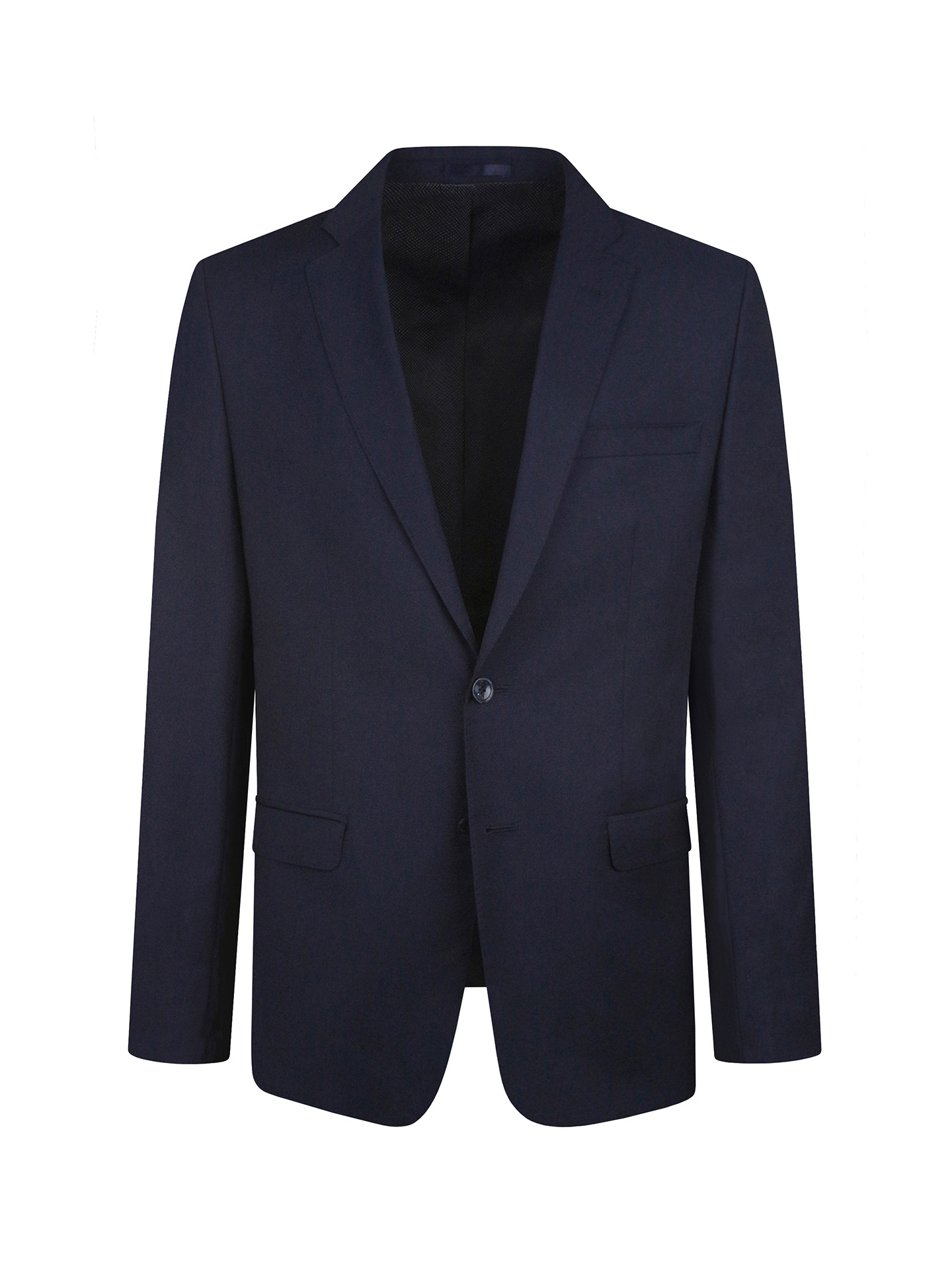 Tailored Fit Navy Blue Italian Fabric Jacket
