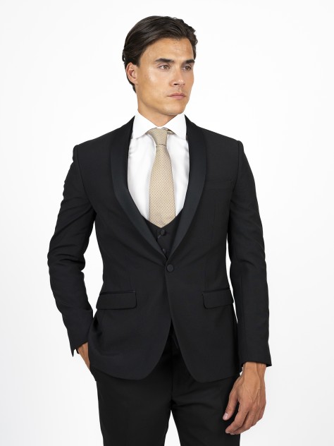 Tailored Fit Black       Jacket