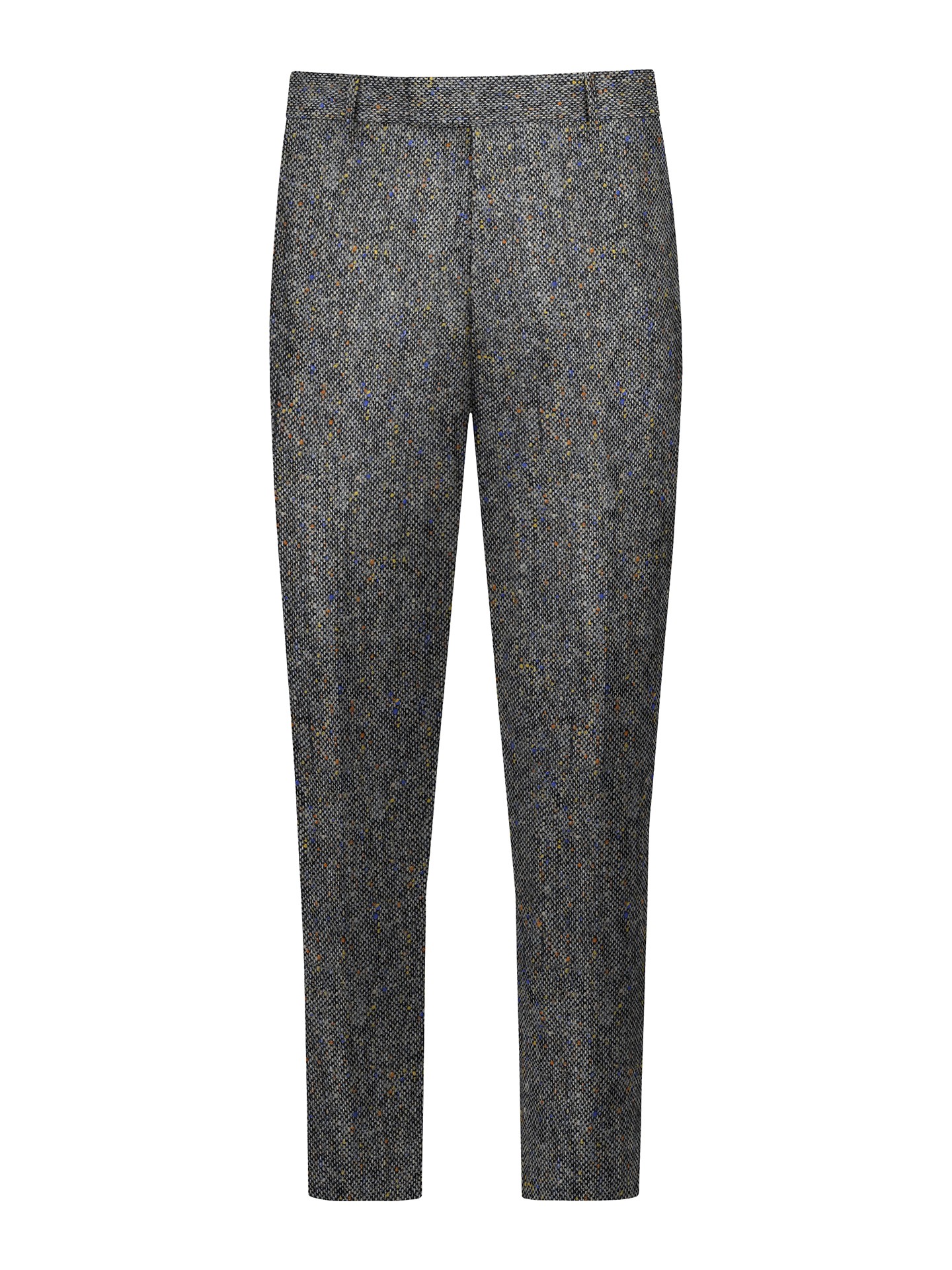 Regular Fit Grey Suit Trousers