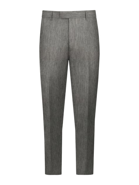 Regular Fit Brown Suit Trousers