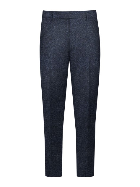 Regular Fit Blue Suit Trousers