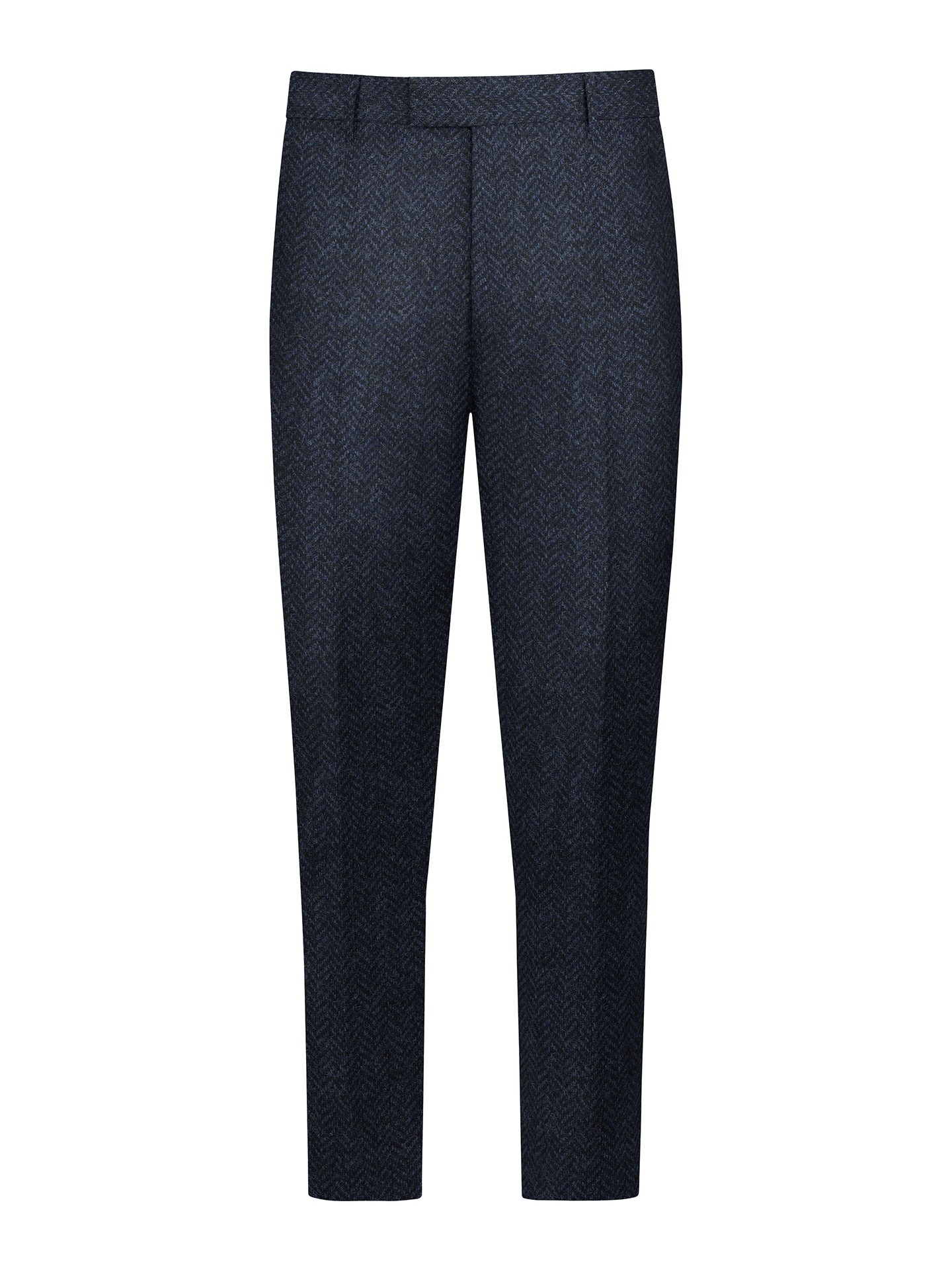 Regular Fit Blue Suit Trousers