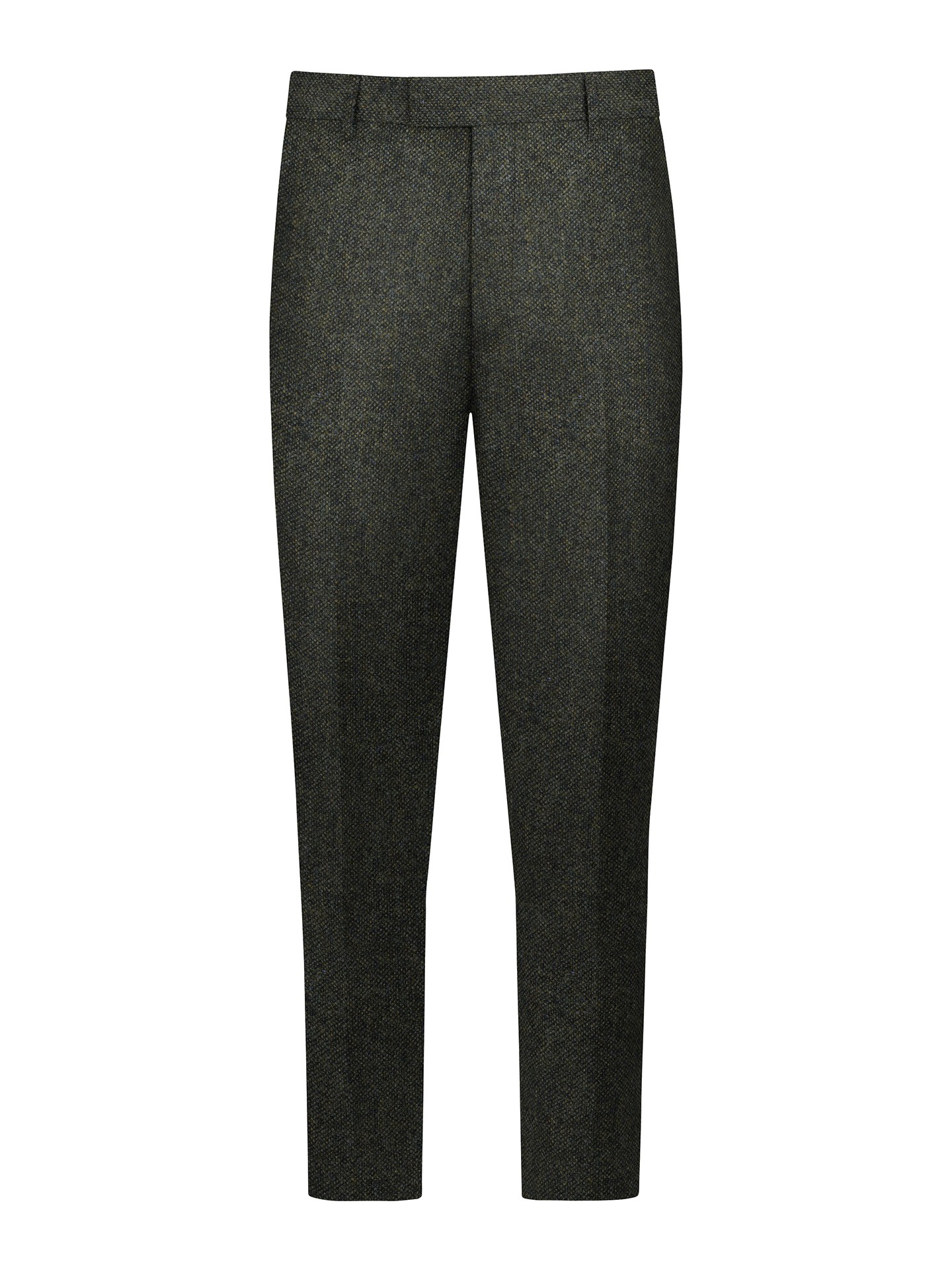 Regular Fit Green Suit Trousers