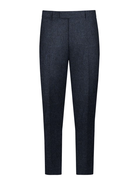 Regular Fit Blue Suit Trousers