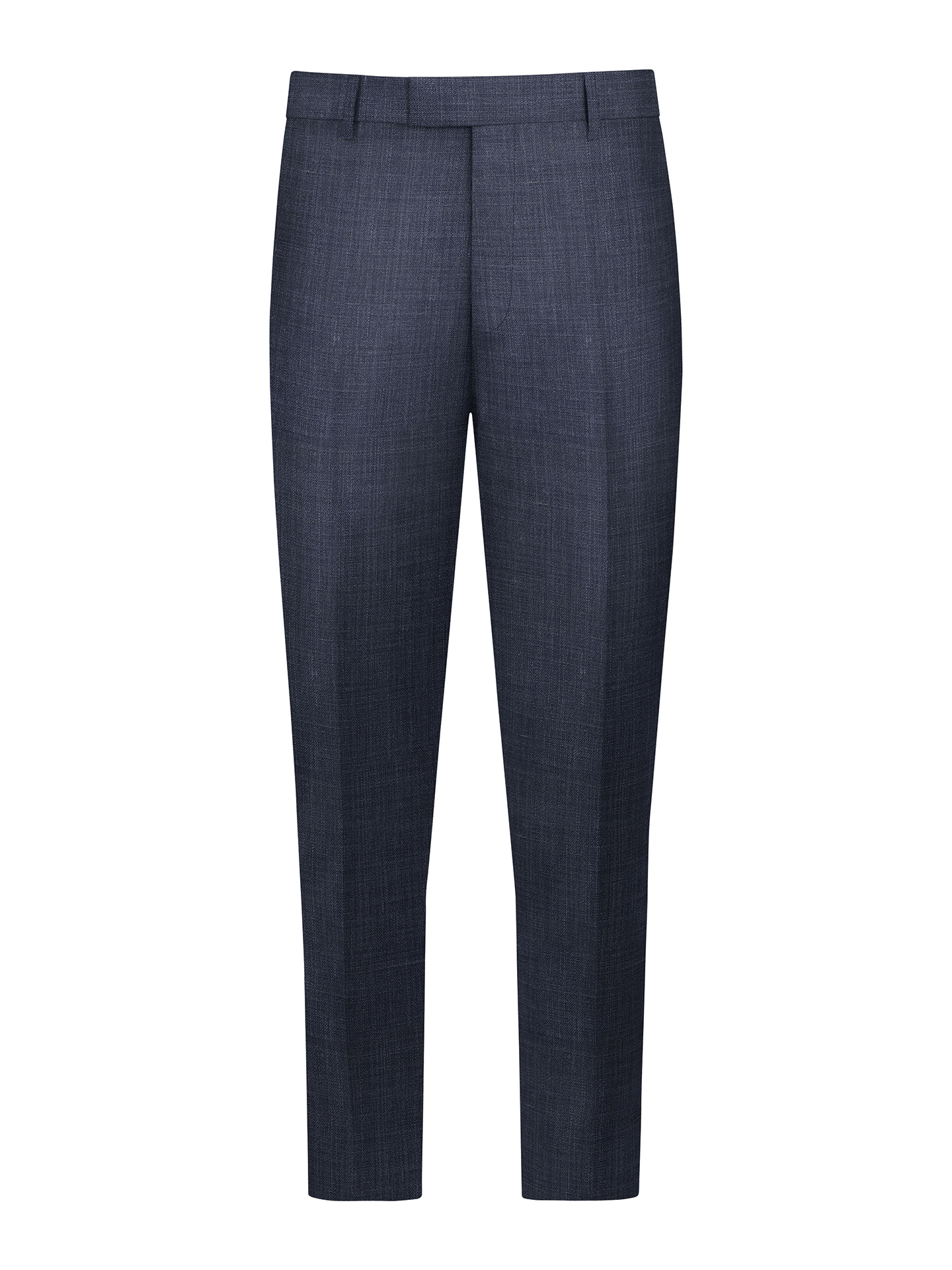 Regular Fit Blue Suit Trousers