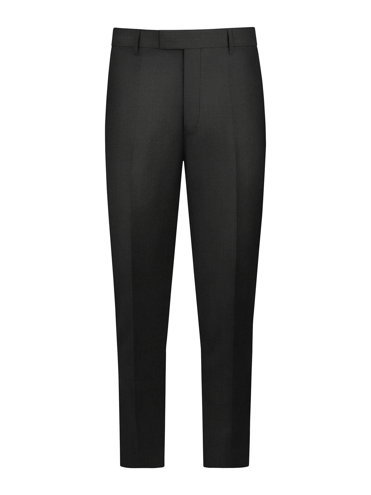 Regular Fit Black Suit Trousers