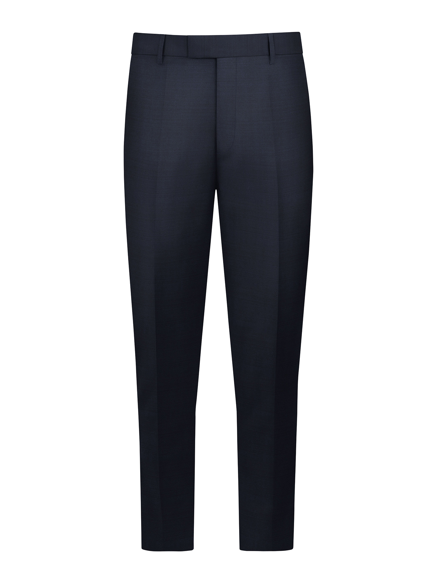 Regular Fit Blue Suit Trousers