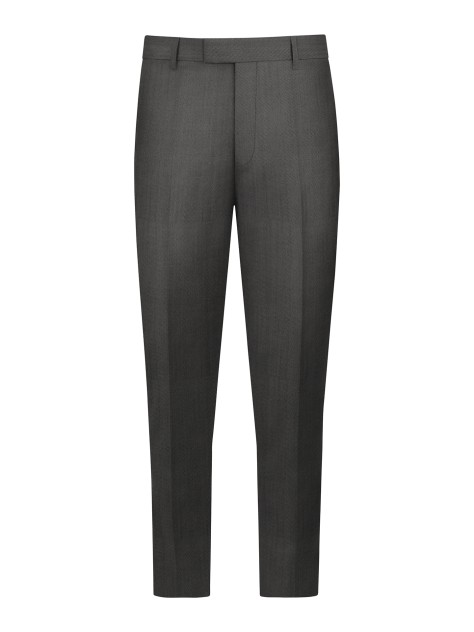 Regular Fit Beige Suit Trousers