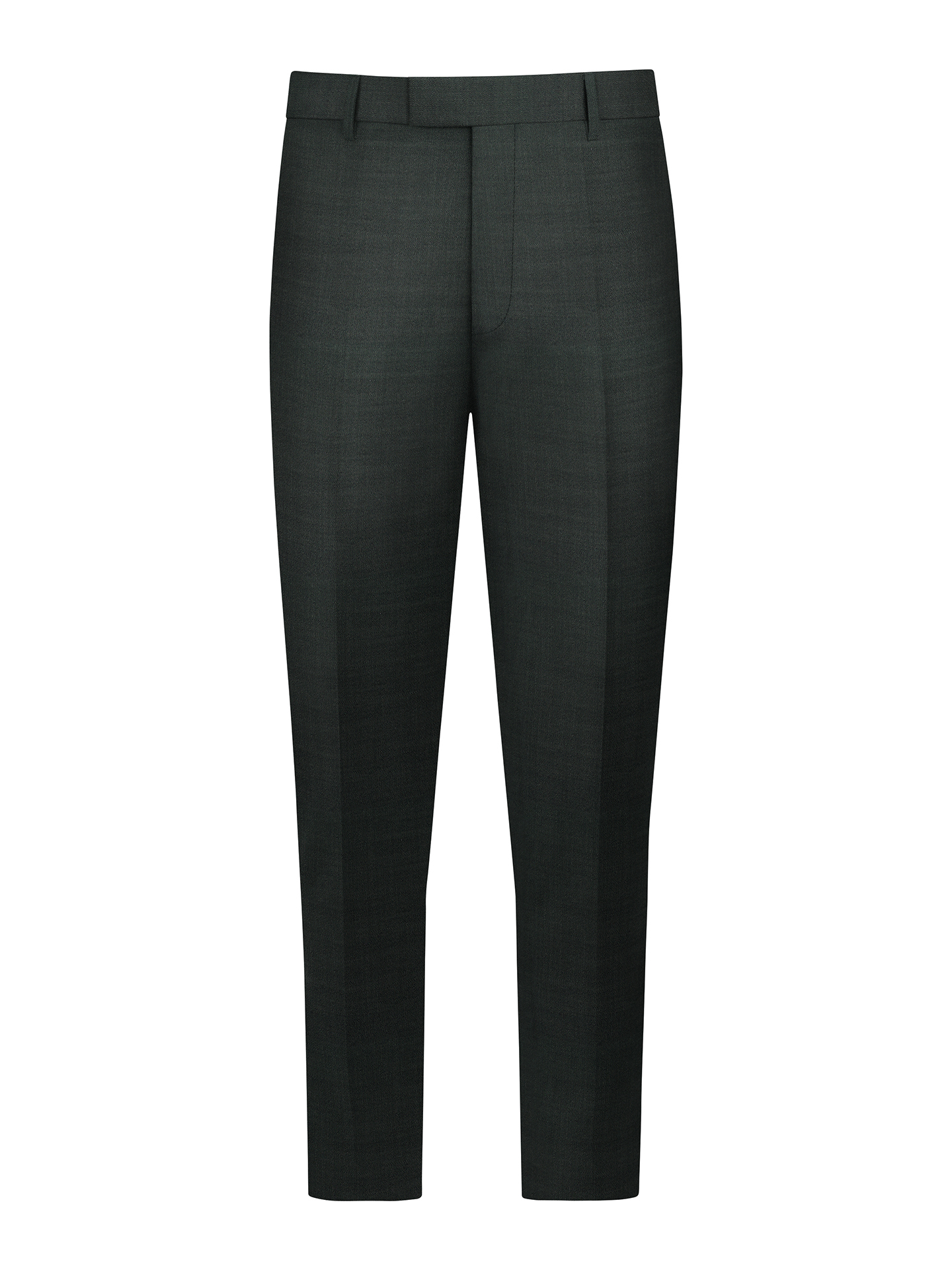 Regular Fit Dark Green Suit Trousers