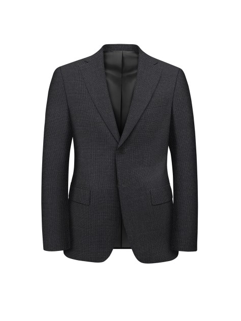 Regular Fit Grey Herringbone Suit Jacket - Image product