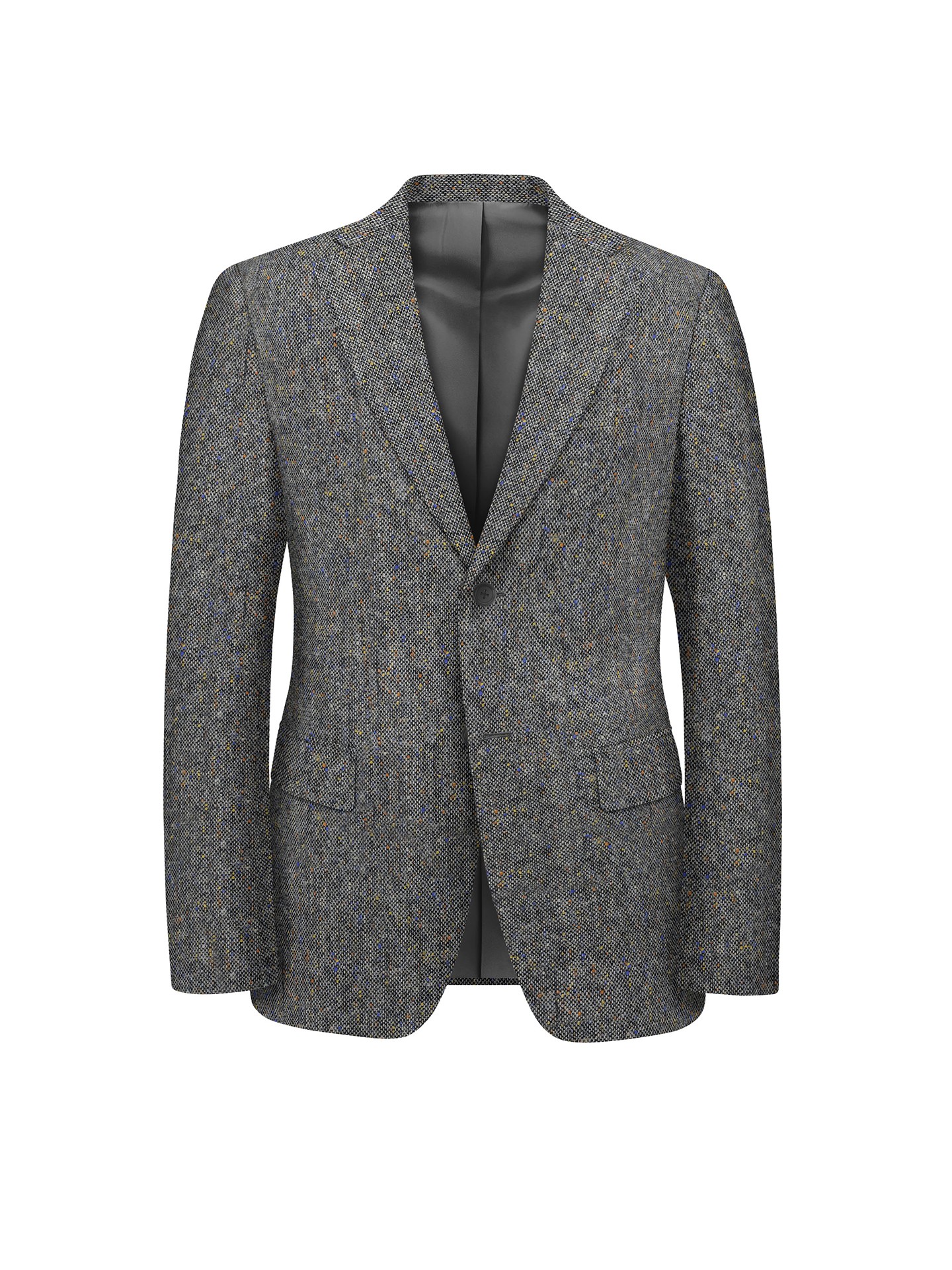 Regular Fit Grey Suit Jacket